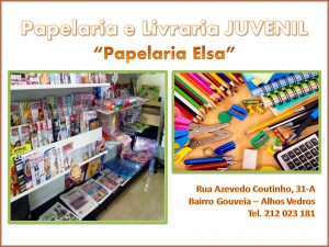 pub papelaria juvenil - elsa